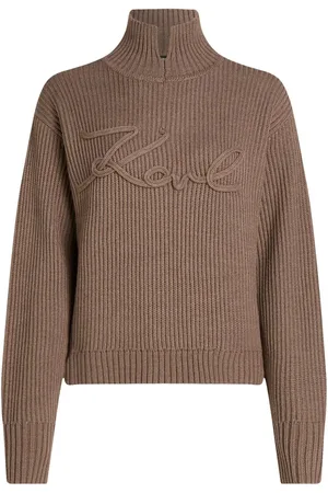 Karl Lagerfeld Strikket Signature Soutache top