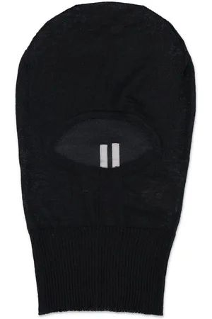 Rick Owens Elefanthue i kashmir med ribbet kant