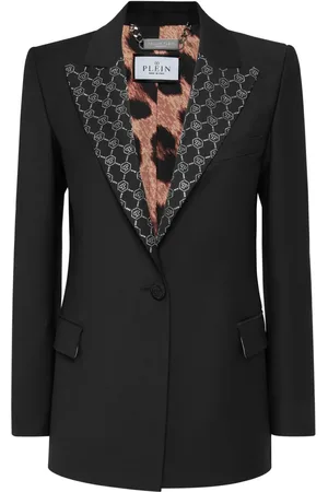 Philipp Plein Blazer med monogram