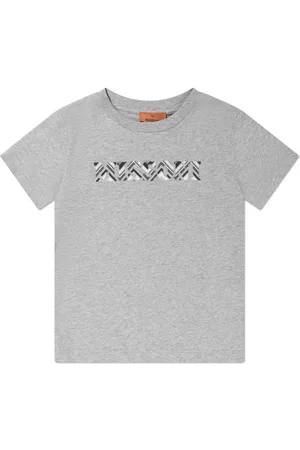 Missoni T-shirt med logotryk
