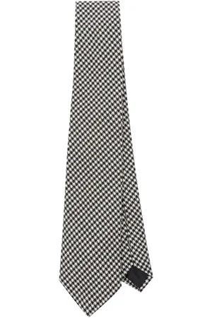 Fursac Houndstooth-ternet slips
