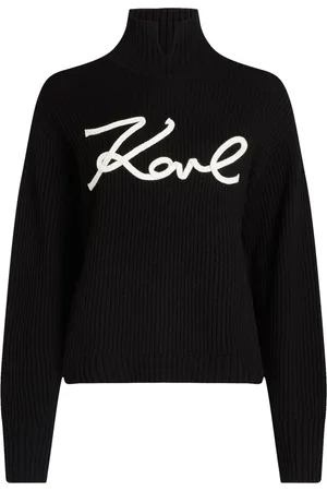 Karl Lagerfeld Strikket Signature Soutache top