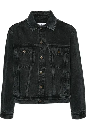 Loewe Denimjakke med anagram-mærke