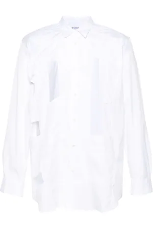 Comme des Garçons Skjorte med udskæringsdetalje