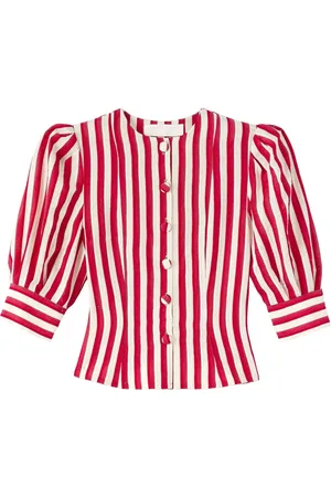 Destree Jasper bluse med striber