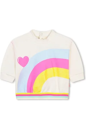 Billieblush T-shirt med regnbuetryk