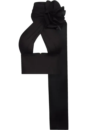 AREA Flower Corsage-top med halterneck