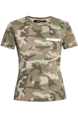 MISBHV T-shirt i camouflage med logotryk