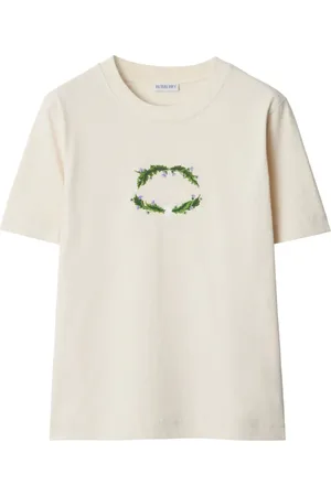 Burberry T-shirt med broderet logo