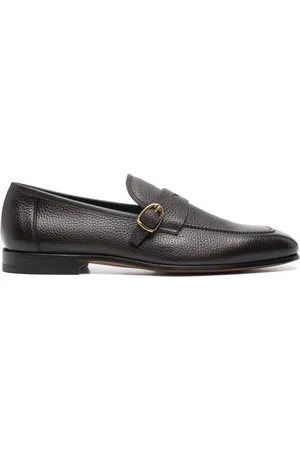 Tom Ford Grain Dover loafers med spænde