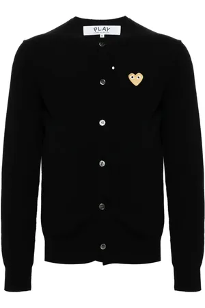 Comme des Garçons Cardigan med hjertemærke