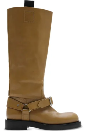 Burberry Knæhøje læderstøvler