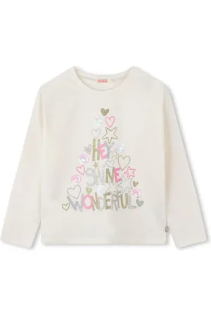 Billieblush T-shirt med paillet-udsmykning