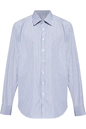 Etro Stribet skjorte i poplin