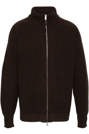 Emporio Armani Strikket fisker-cardigan