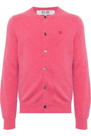 Comme des Garçons Cardigan med hjertemærke