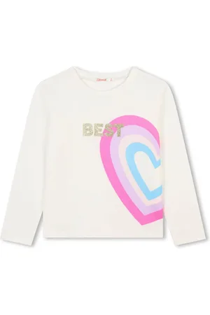 Billieblush T-shirt i bomuld med pailletudsmykning (sæt med to)