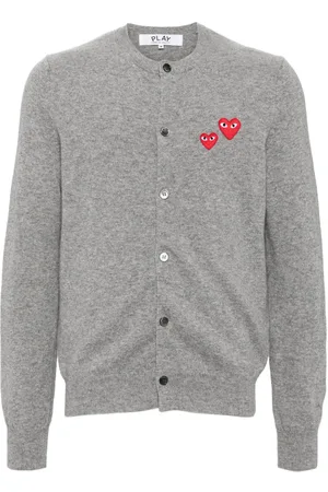 Comme des Garçons Cardigan med hjertemærke