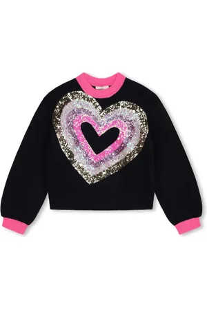 Billieblush Strikket sweater med pailletudsmykning