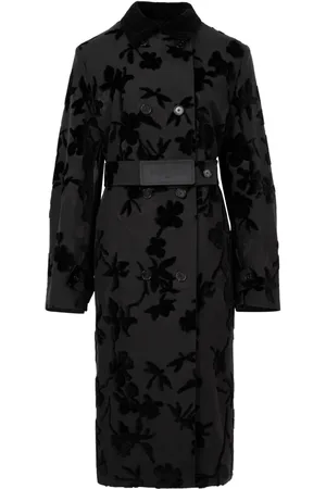 PORTS 1961 Blomstret trenchcoat