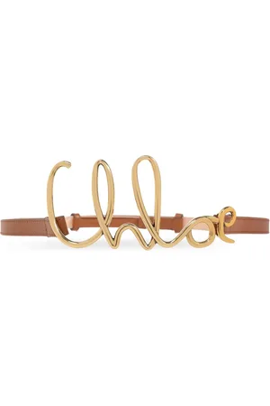 Chloé Læderbælte med logospænde