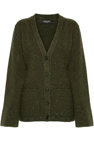 Fabiana Filippi Pailletudsmykket cardigan