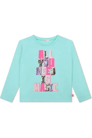 Billieblush T-shirt med paillet-udsmykning