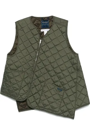 Comme des Garçons Diamant-quiltet vest