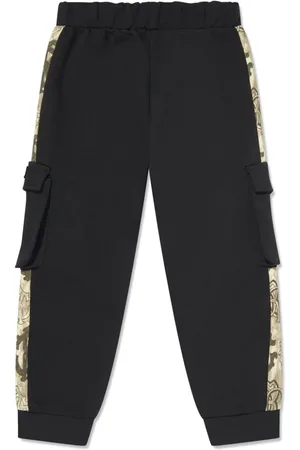 Roberto Cavalli Cargo-joggingbukser med sidestribe