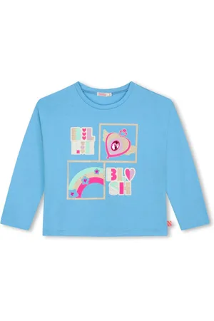 Billieblush T-shirt med logoudsmykning