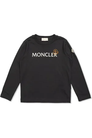 Moncler T-shirt med logobroderi