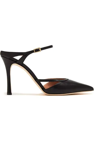 MALONE SOULIERS 90 mm Yola mules i læder