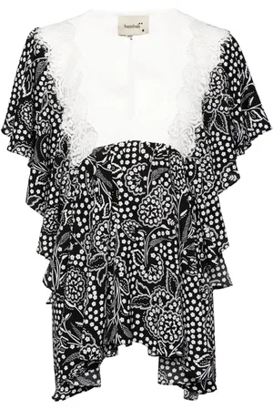 Bambah Azalea top med flæser