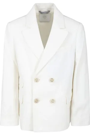 ELEVENTY Dobbeltradet blazer