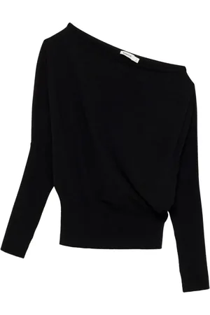 Simkhai Lavina sweater med off-shoulder-snit