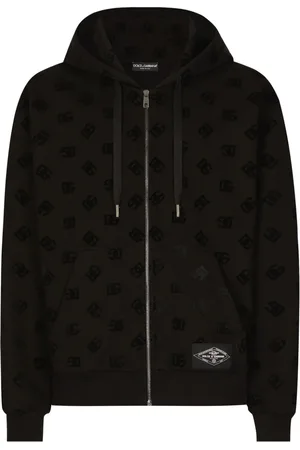 Dolce & Gabbana Hættetrøje med heldækkende præget logo