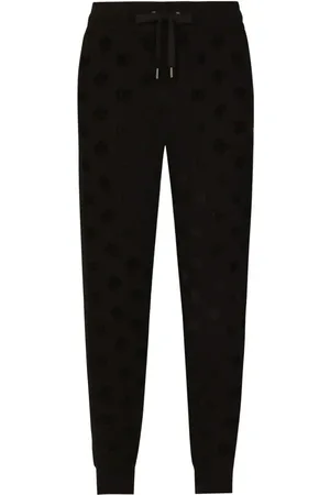 Dolce & Gabbana Joggingbukser med præget monogram