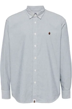 A Bathing Ape Skjorte med broderet logo