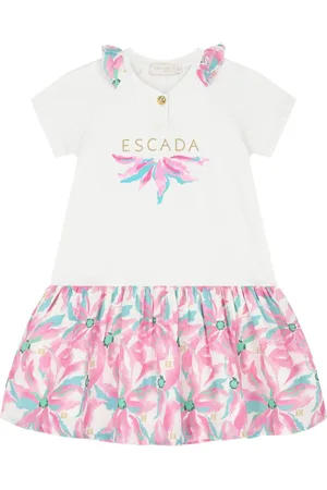 Escada Kjole med logo