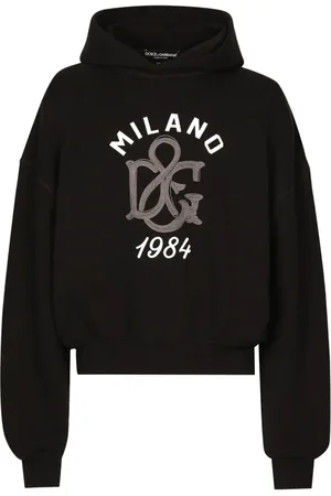 Dolce & Gabbana Hættetrøje med applikeret logo