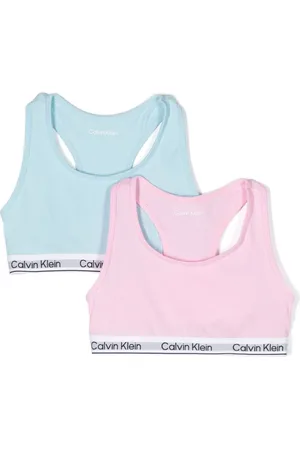 Calvin Klein Sports-bh i jacquard med logo (pakke med to)