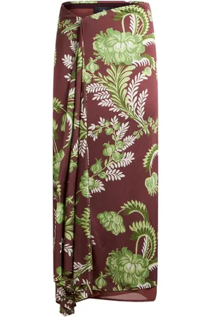 Etro Mellemlang nederdel med blomstertryk