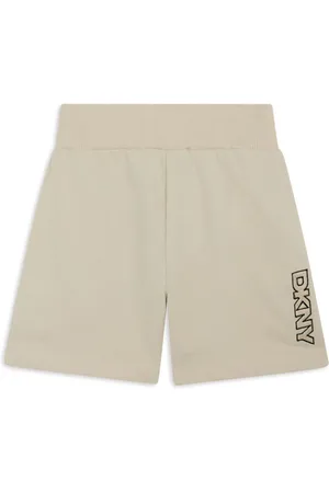 DKNY Shorts med logoapplikation