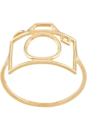 Aliita Kamera-ring i 9 karat guld