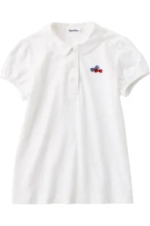 Familiar Polo med sløjfedetalje