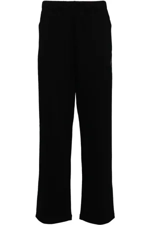A Bathing Ape Joggingbukser med logomærke og lige snit