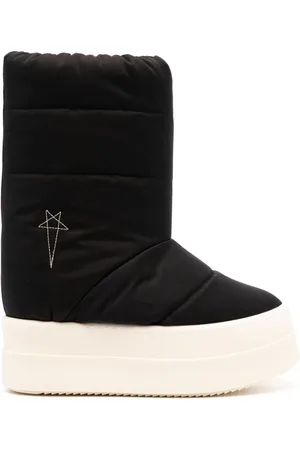 Rick Owens 65 mm dobbelte pumper-støvler