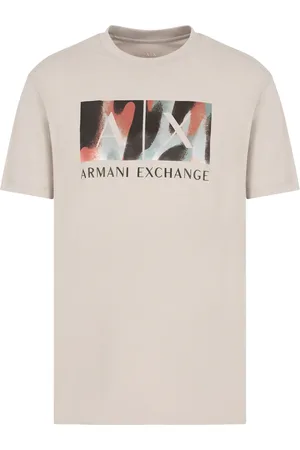 Armani Exchange T-shirt med logotryk