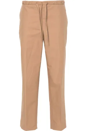 Jil Sander Cropped bukser med tilspidsede ben