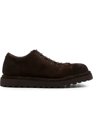MARSÈLL Brogues-sko i læder